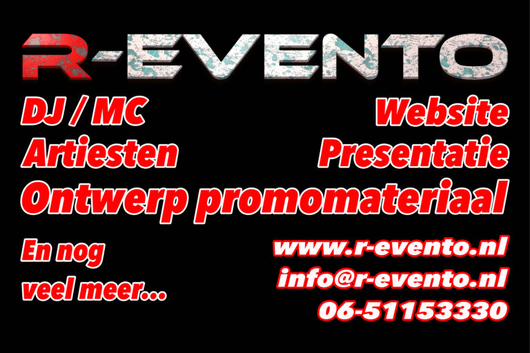 Dj Events Promomateriaal Mc Presentator Webdesign